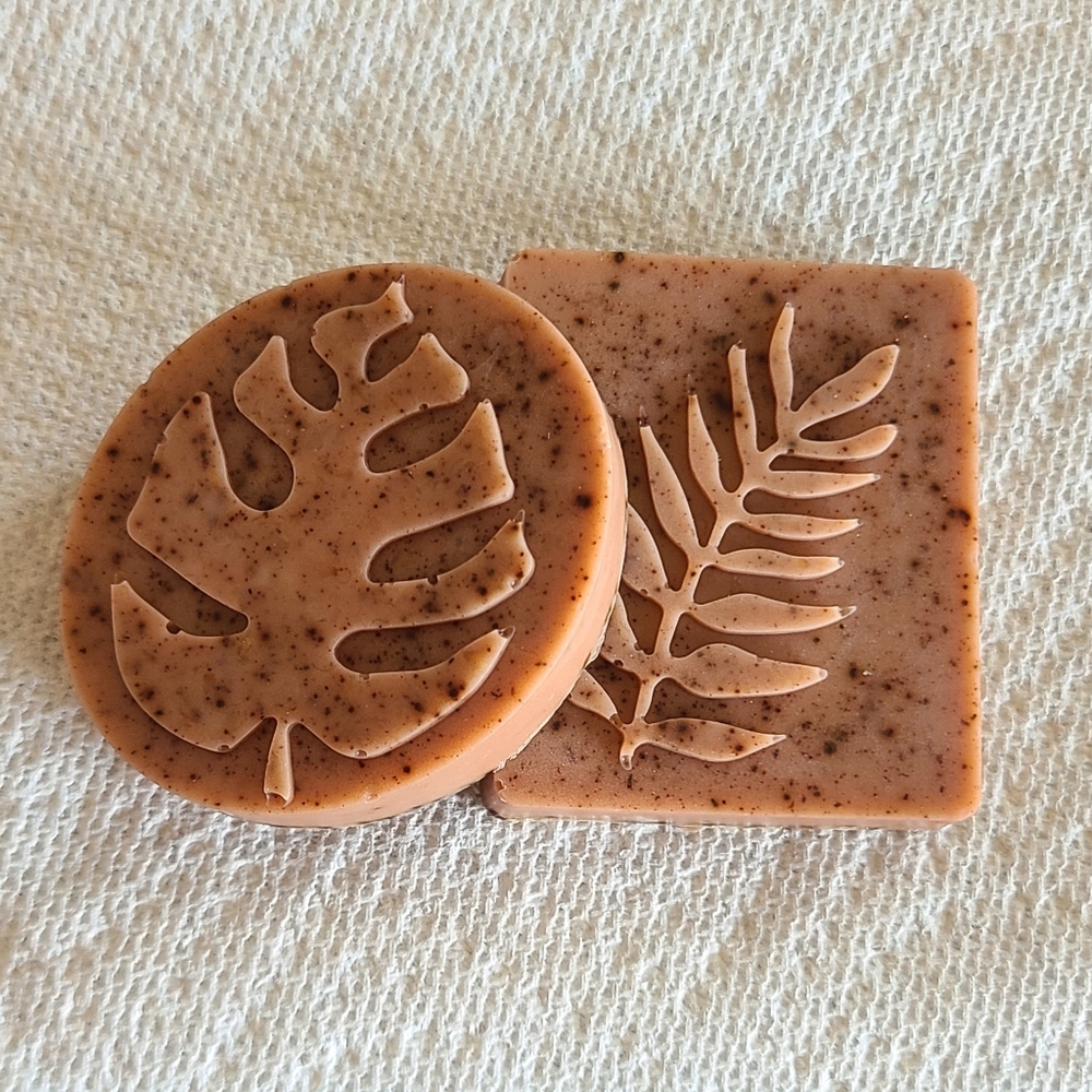 Handcrafted Organic Soap In Cocoa Coffee